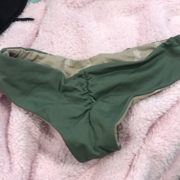 MIDORI Green bikini bottoms - Picture 2 of 3